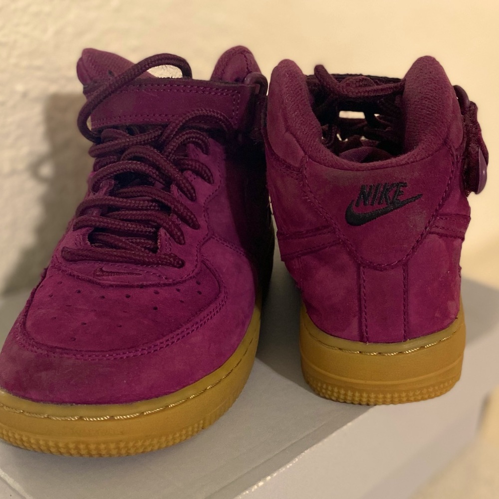 Air Force 1 High WB GS 'Bordeaux'